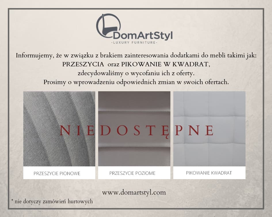 NIEDOSTĘPNE przeszycia (3) NIEDOSTĘPNE przeszycia