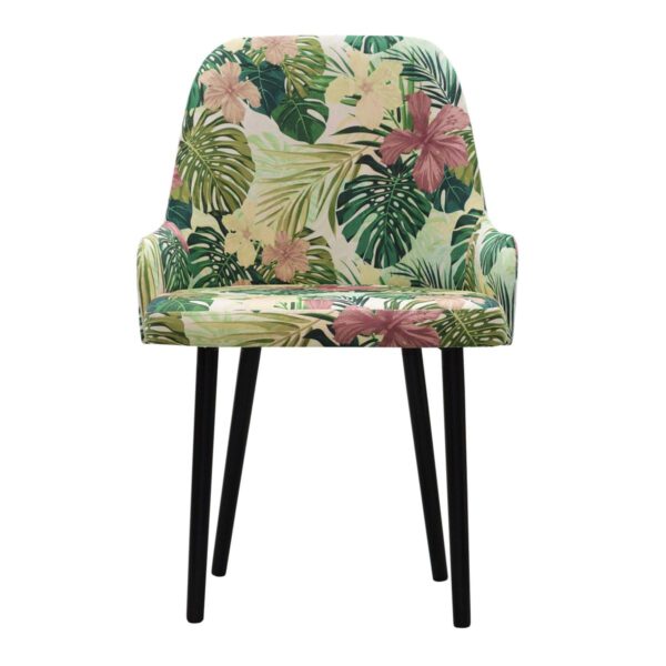 Krzesło w kwiatowym wzorze Andy