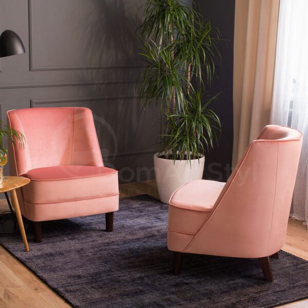 Upholstered armchairs for living room Alara