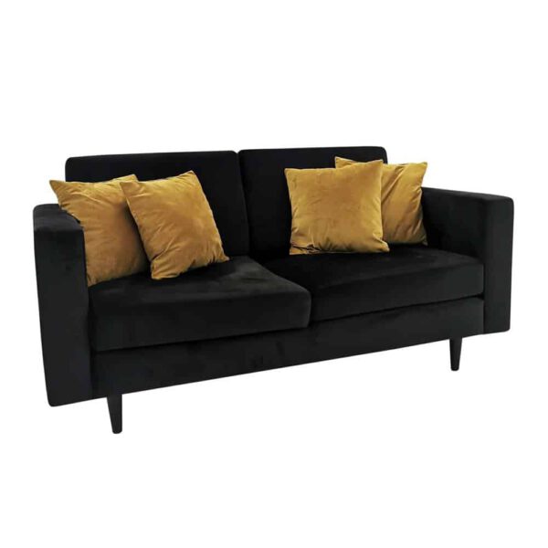 Sofa Liverpool II, black colour