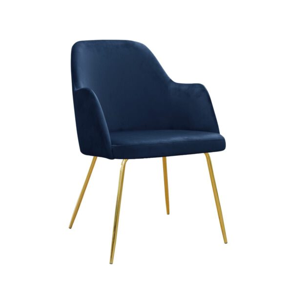 Armchair-blue-velor-modern-for-the-living-room-on-golden-legs-Caprice-ideal-Gold