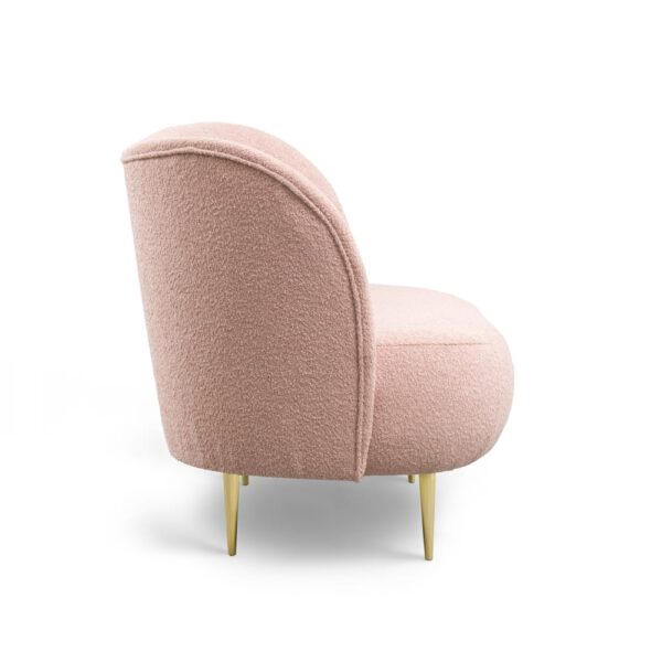 Pink sofa for waiting room Aldo II