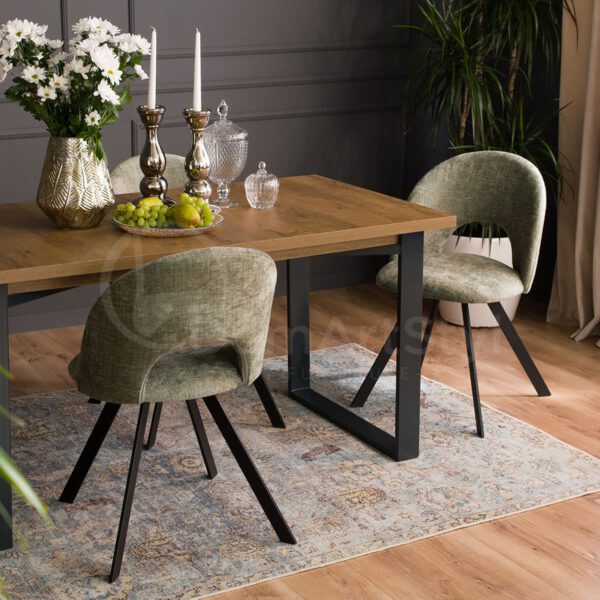 Abisso Loft brown dining room chairs