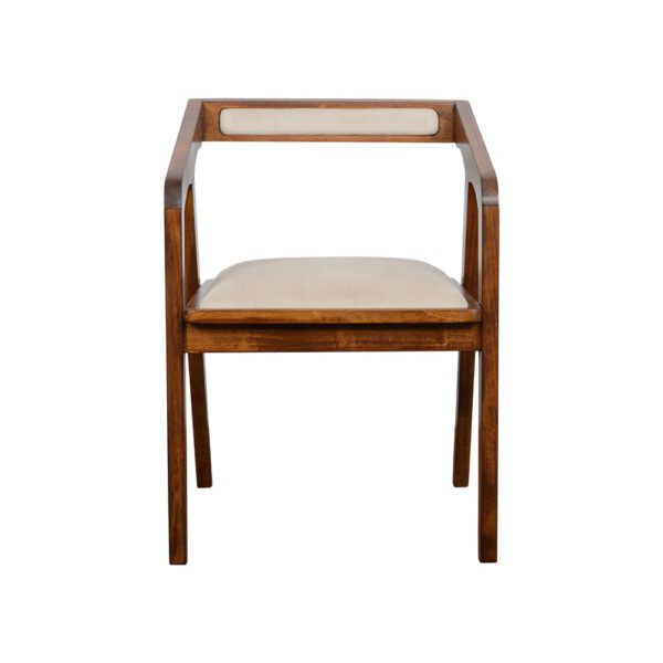 krzesło drewniane nowoczesne ozdobne z oparciem susan