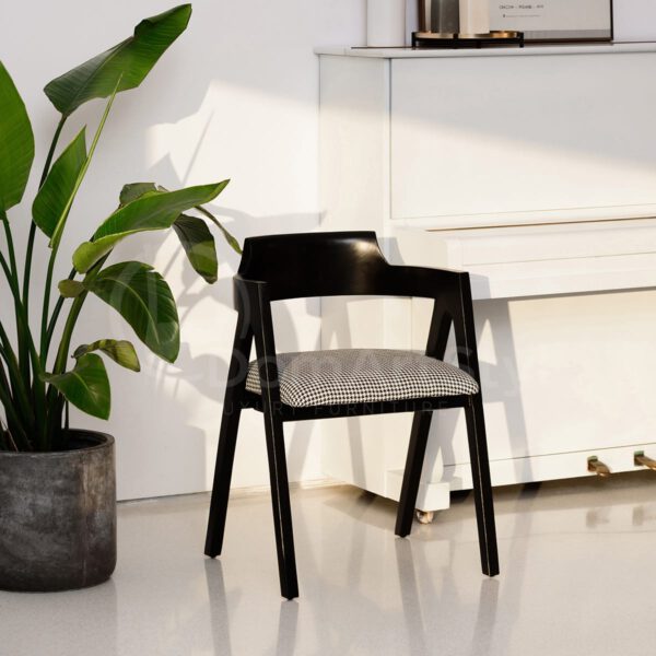 Raya modern wooden dining chair