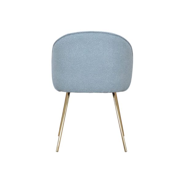 Modern upholstered chair altura ideal gold