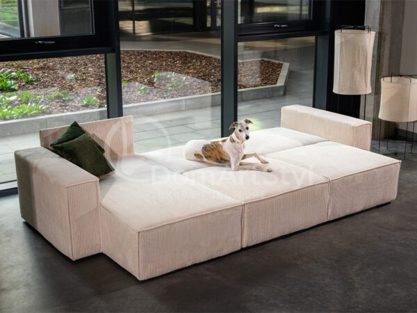 Corner sofa with sleeping function Harvin