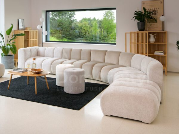 Modern large modular corner sofa Grand