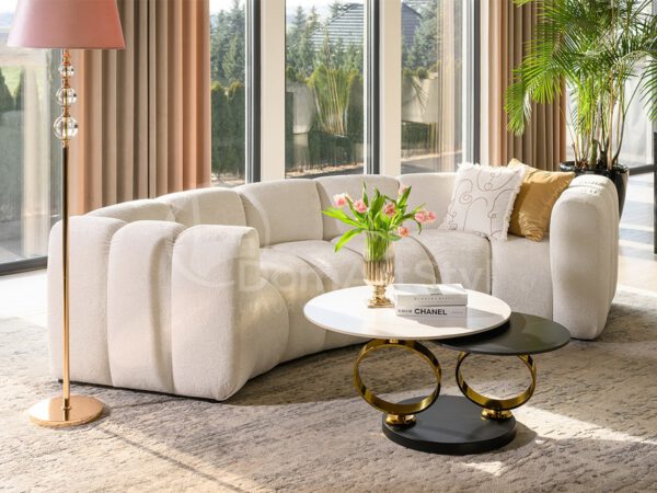 Grand cream modular sofa