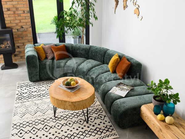 Modern green modular sofa Grand