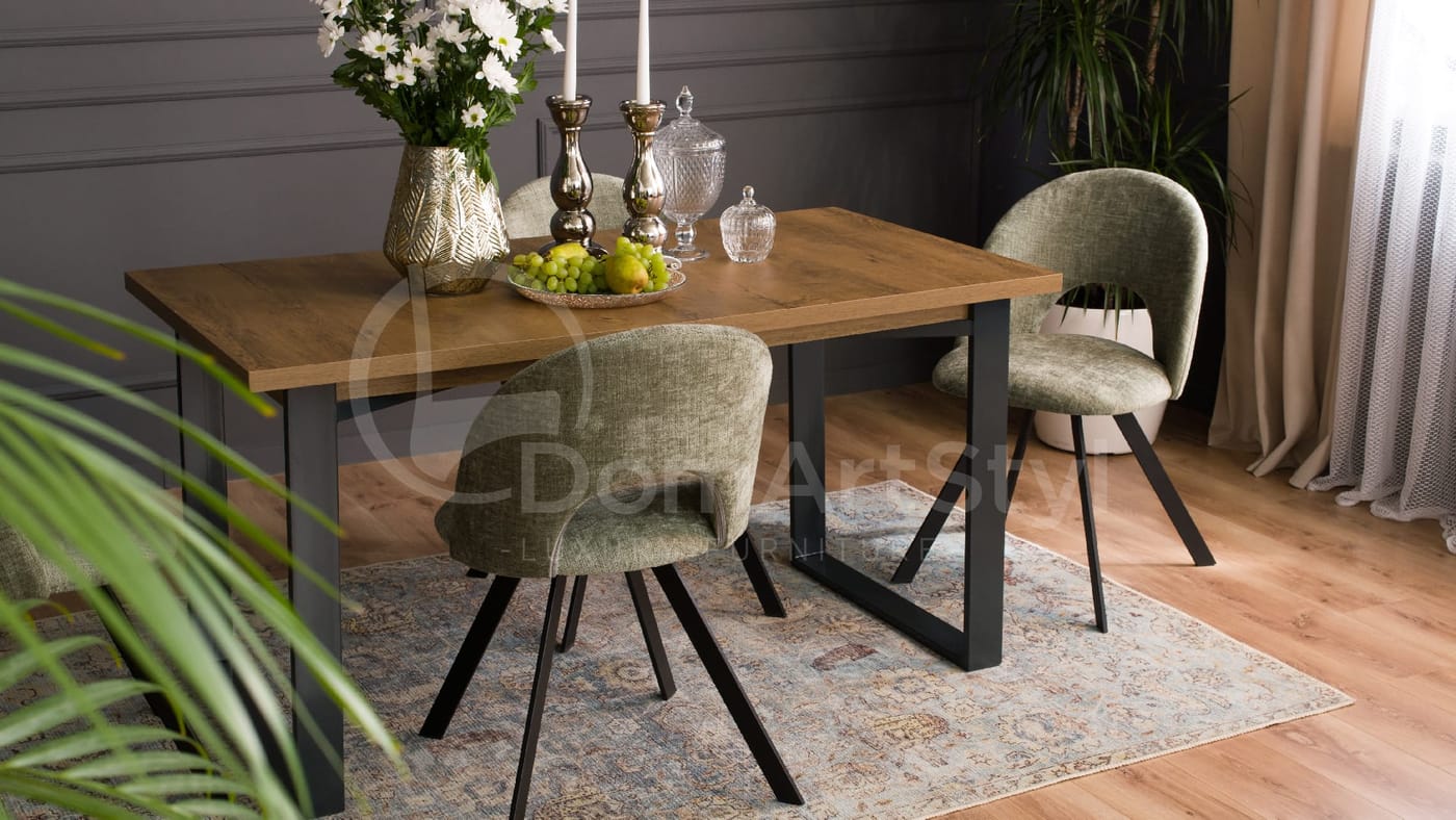 Modern upholstered dining chairs Abisso Loft