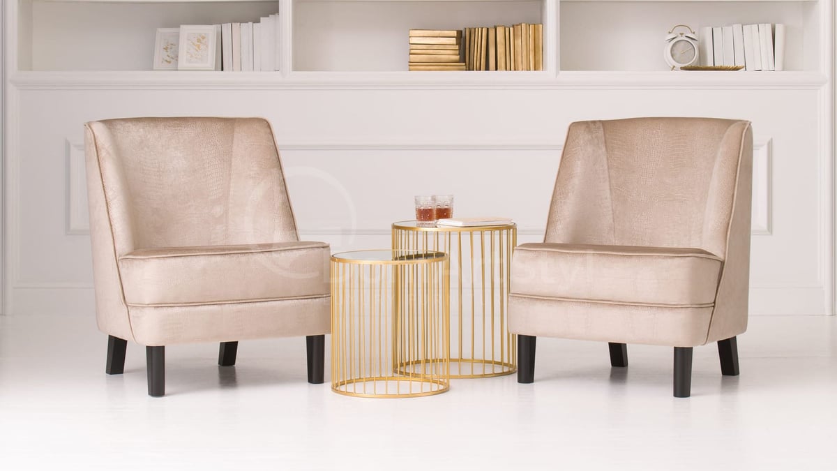 Stylowe fotele tapicerowane do salonu