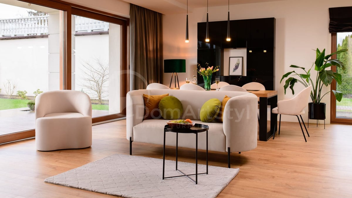 Modern upholstered furniture for the living room