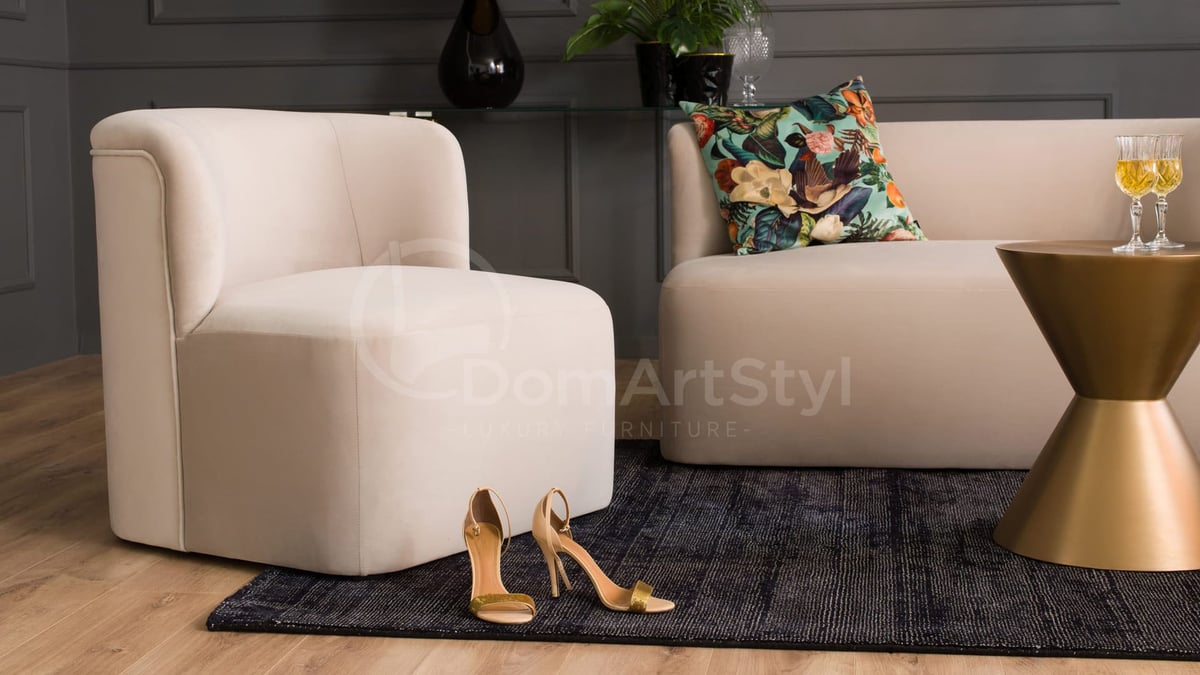 Comfortable lounge chair for the living room
