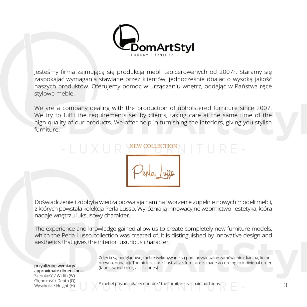Katalog DomArtStyl 2021 - Strona 3