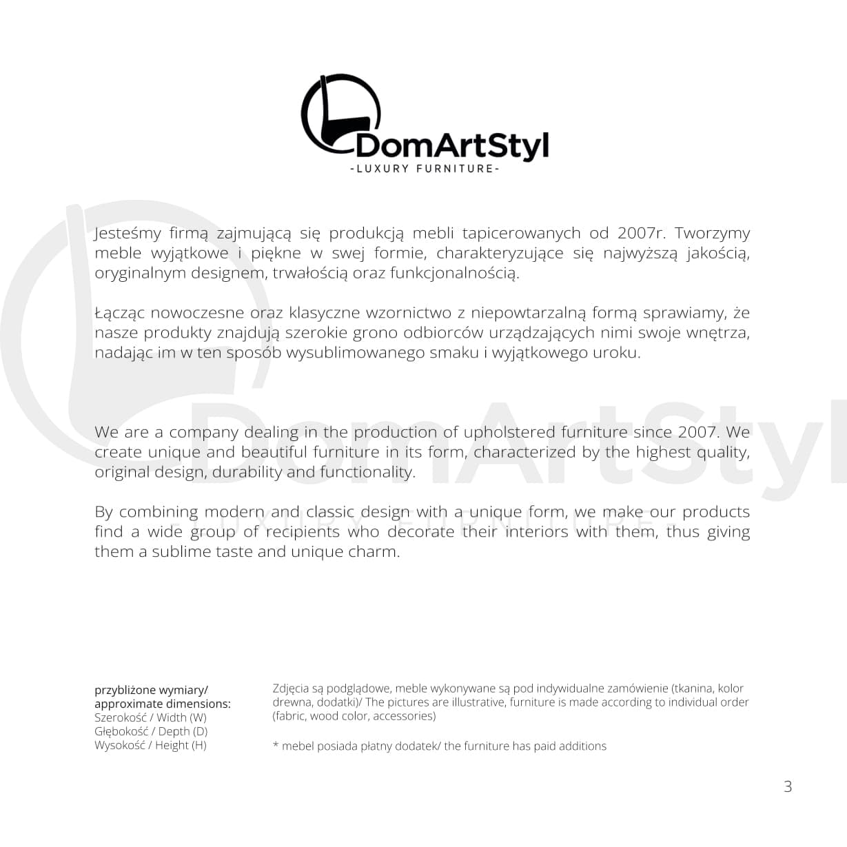 Katalog DomArtStyl 2022 - Strona 3